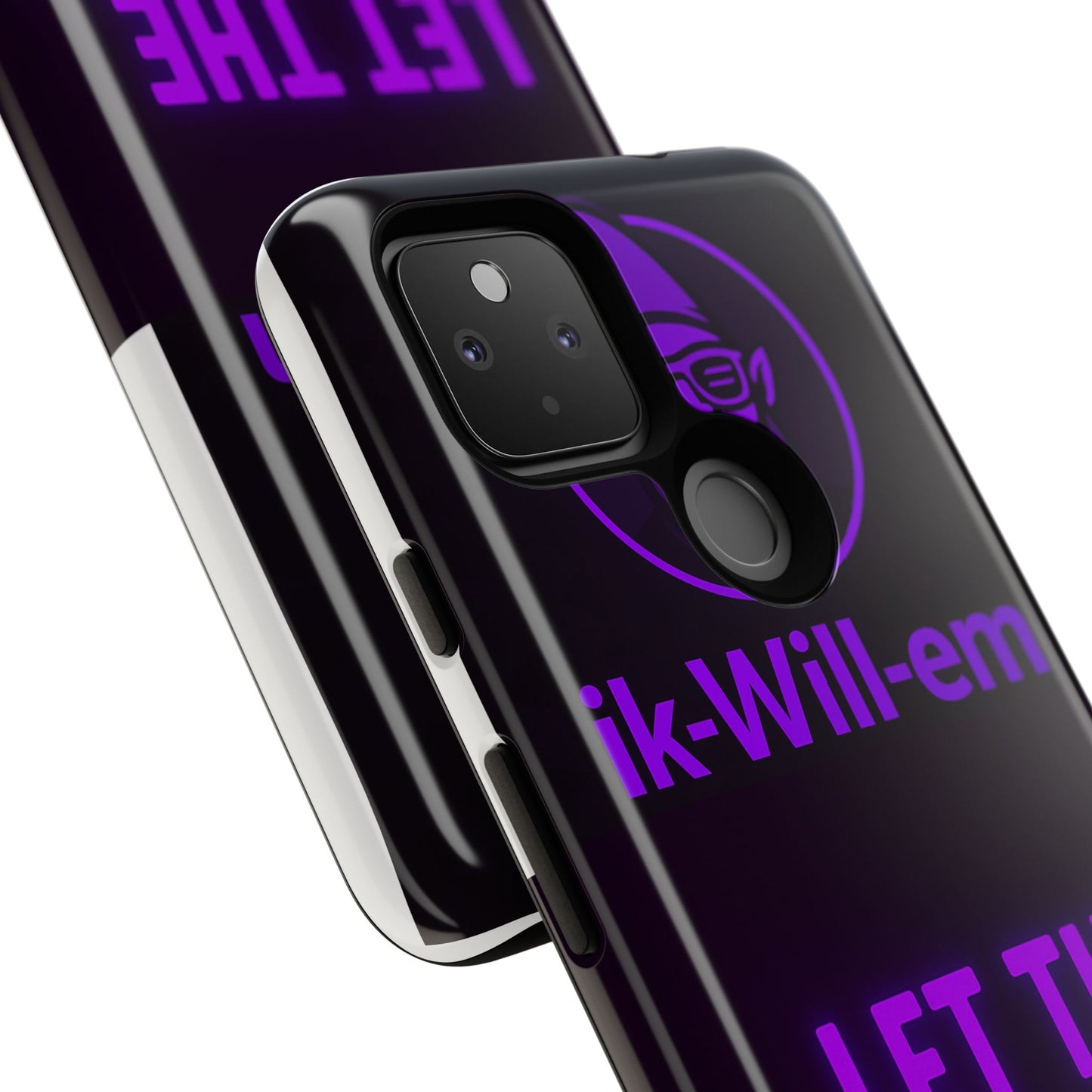 Phone Case — "Let the Gnome Handle It" Purple Neon Gnome Protective Case