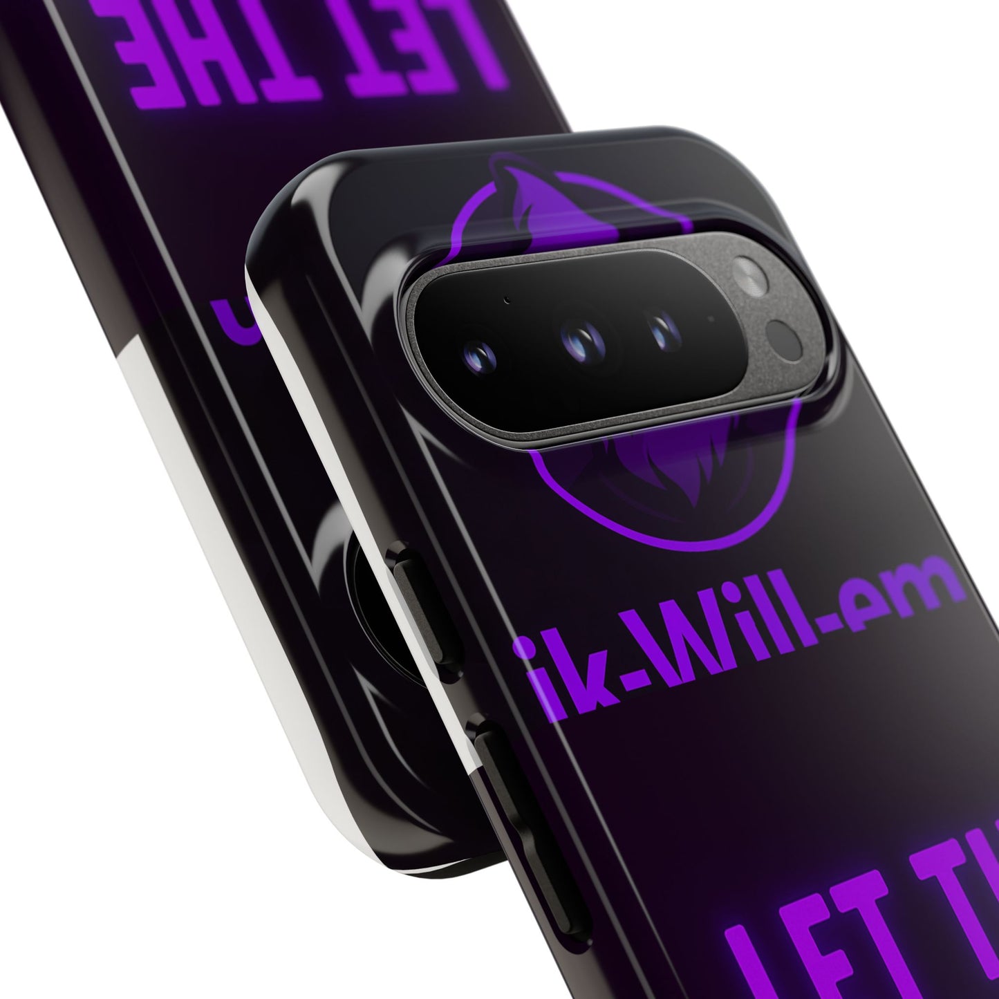 Phone Case — "Let the Gnome Handle It" Purple Neon Gnome Protective Case