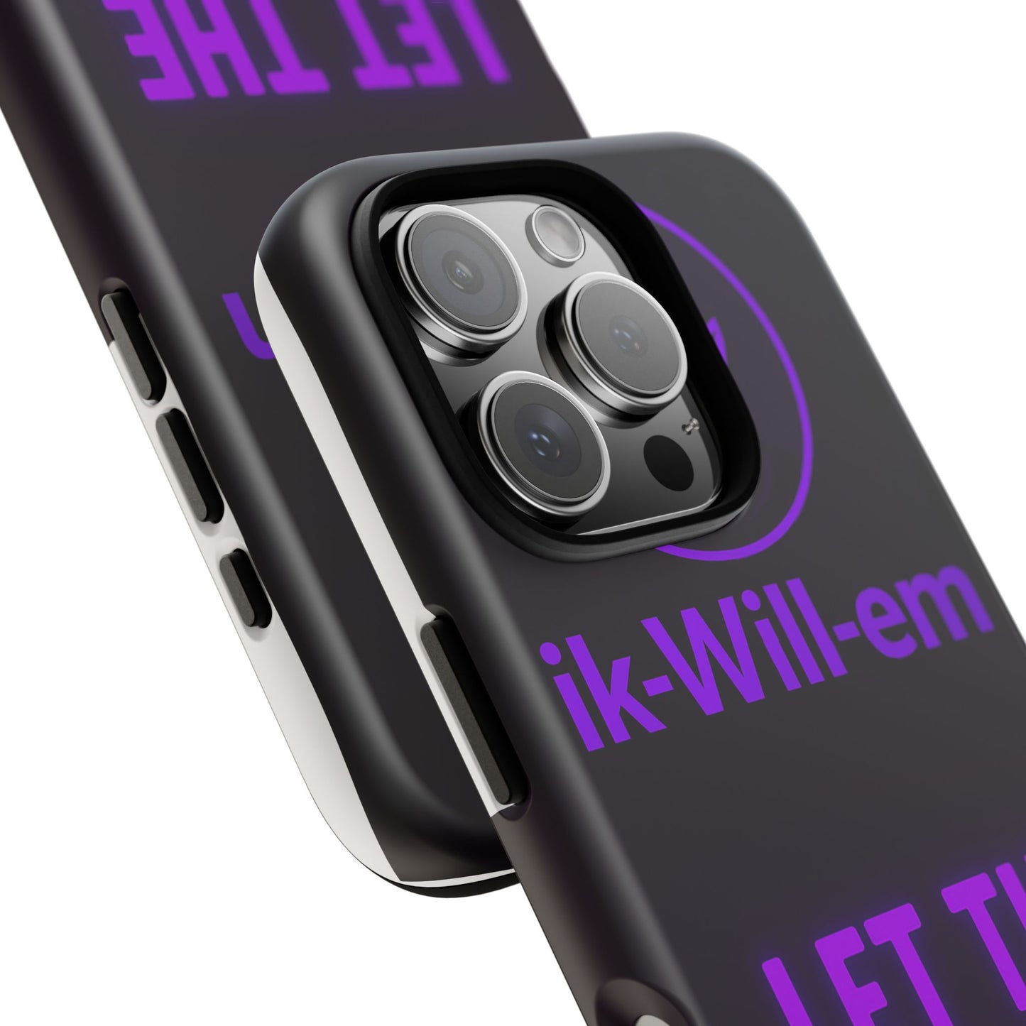 Phone Case — "Let the Gnome Handle It" Purple Neon Gnome Protective Case