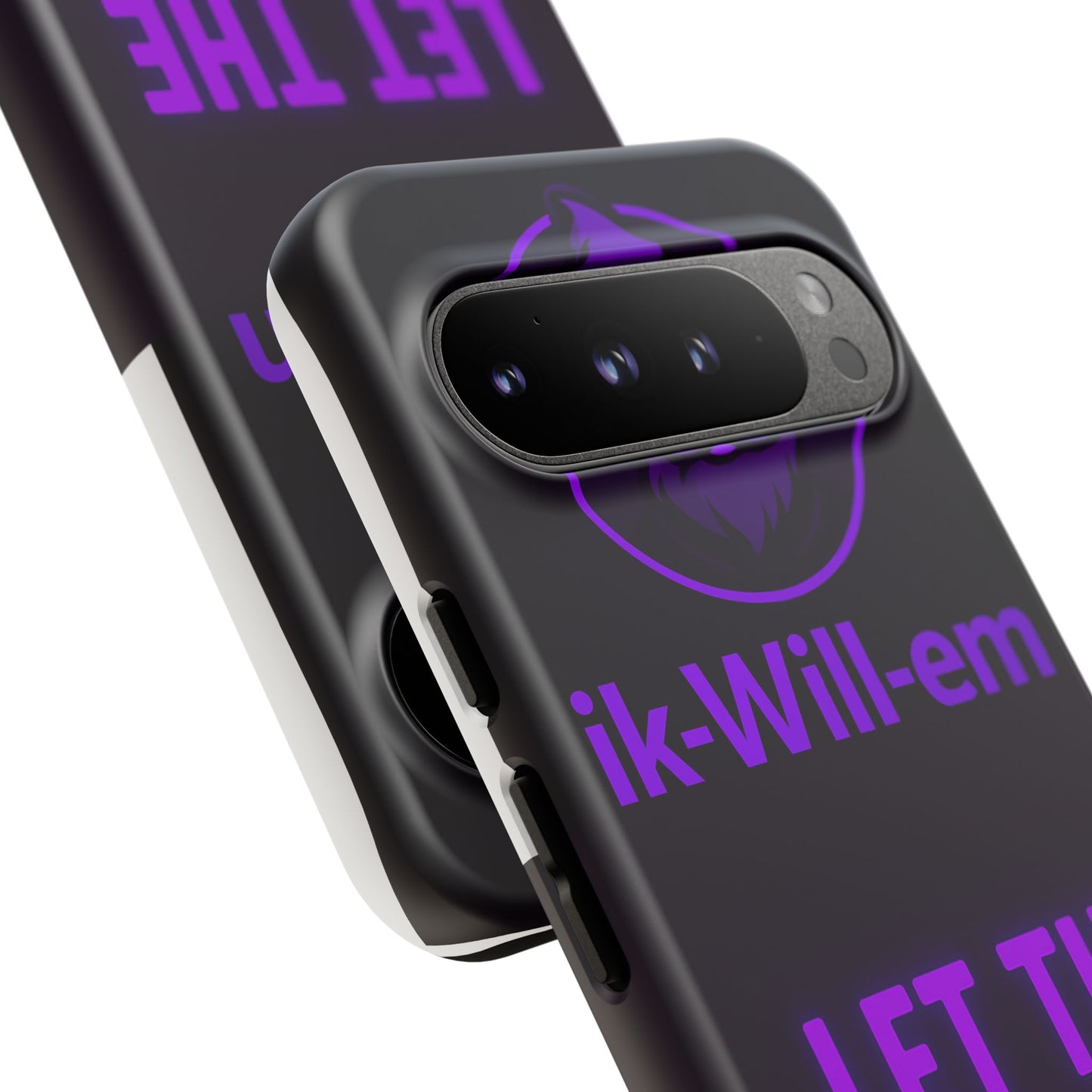 Phone Case — "Let the Gnome Handle It" Purple Neon Gnome Protective Case