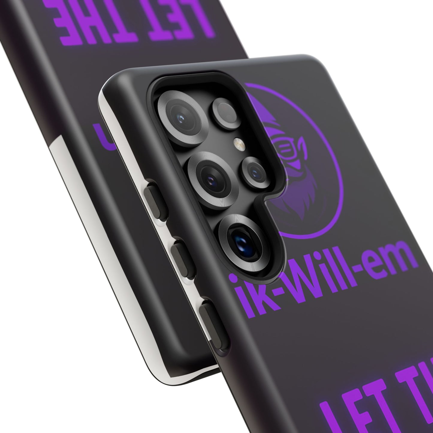 Phone Case — "Let the Gnome Handle It" Purple Neon Gnome Protective Case