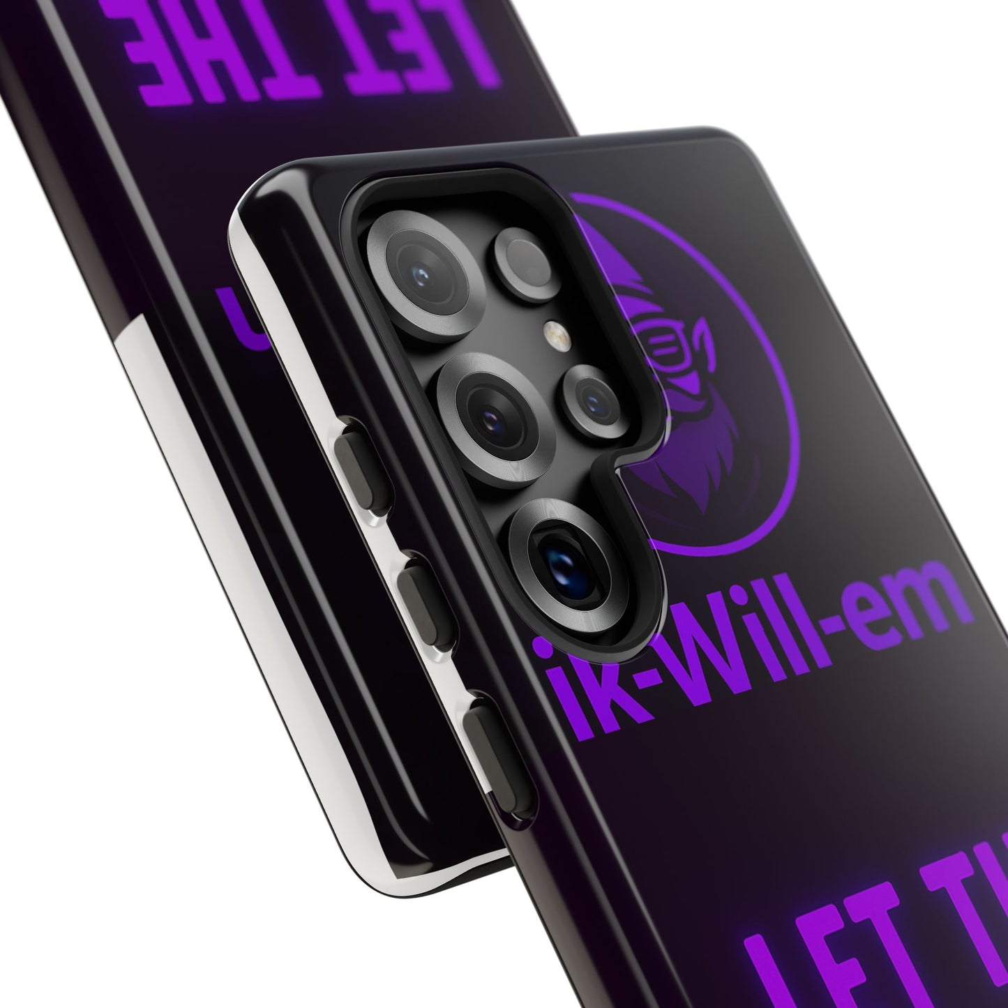 Phone Case — "Let the Gnome Handle It" Purple Neon Gnome Protective Case
