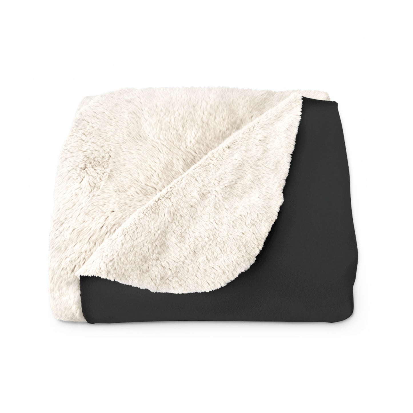 Sherpa Blanket — "Let The Gnome Handle It" Cozy Fleece Throw