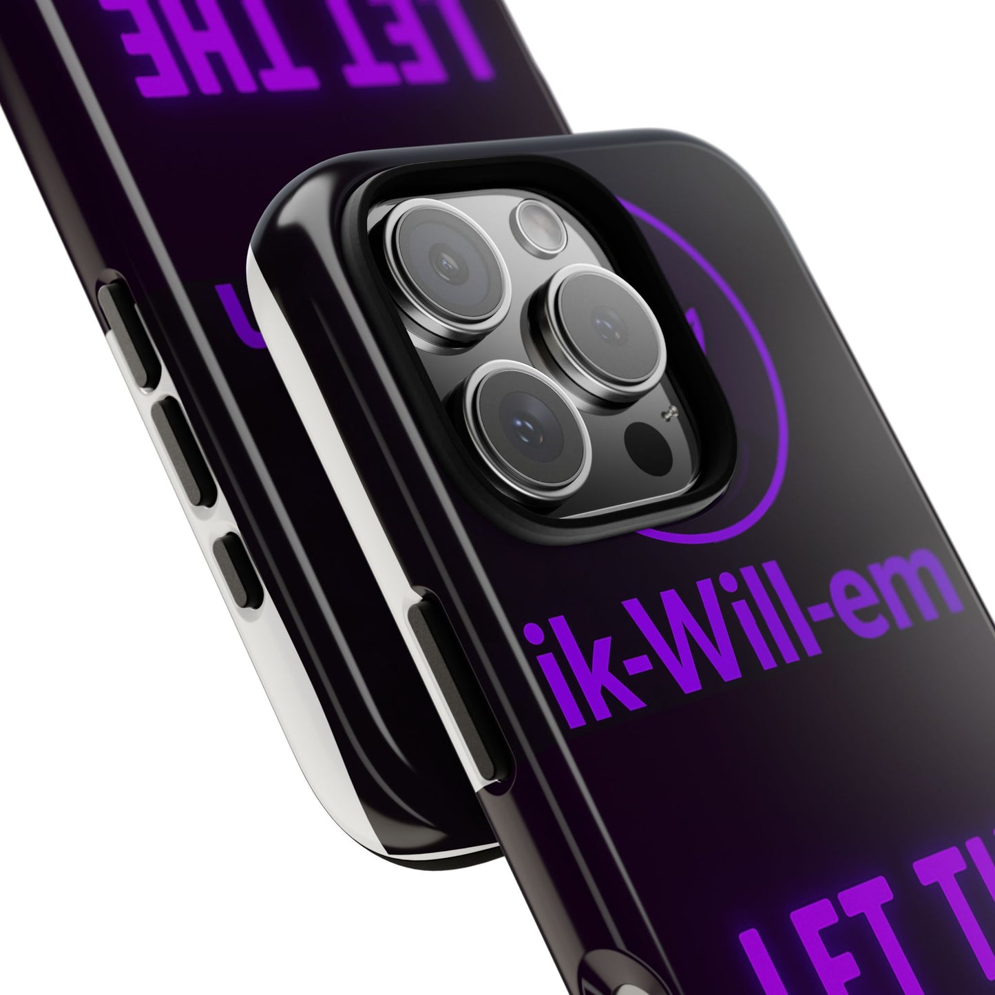 Phone Case — "Let the Gnome Handle It" Purple Neon Gnome Protective Case