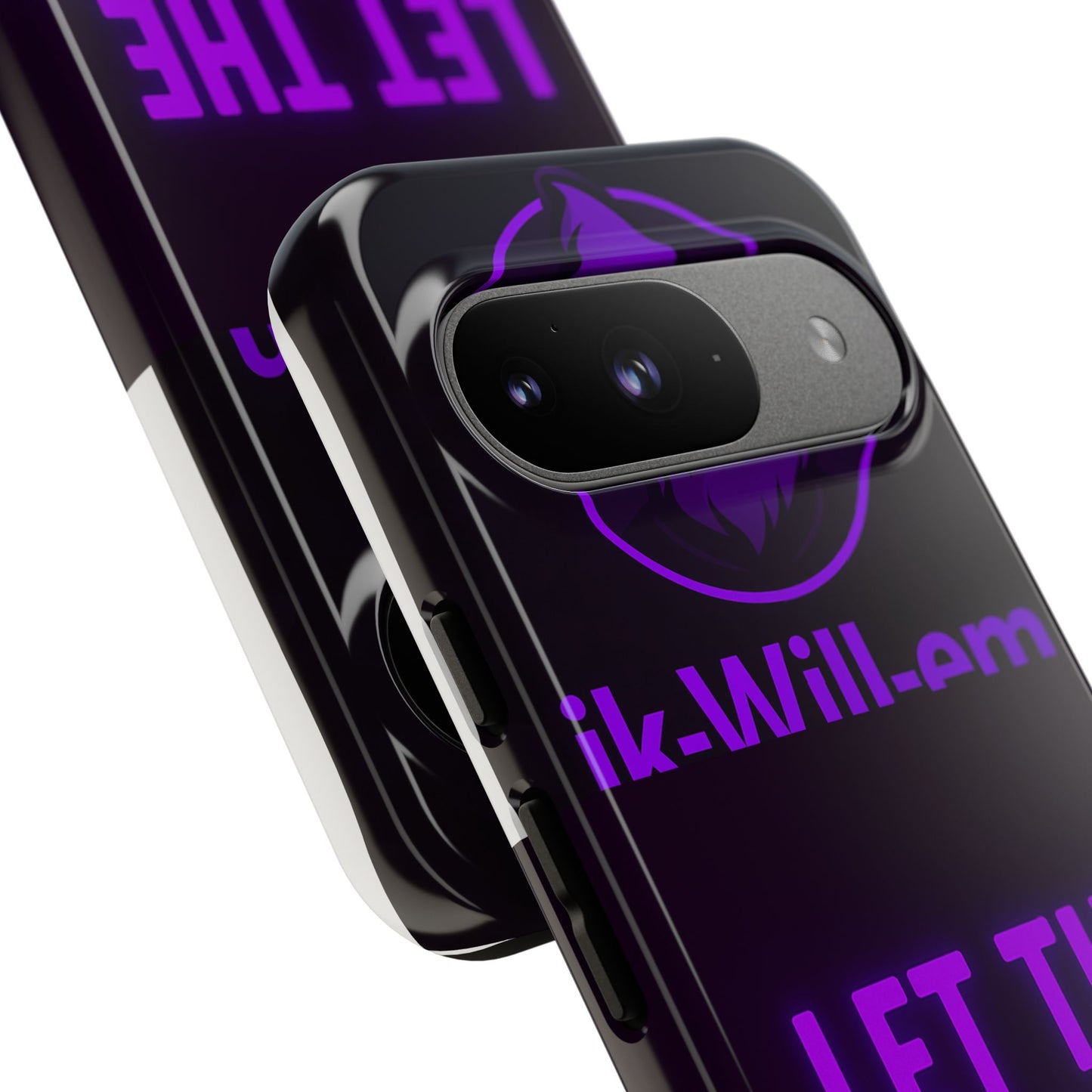 Phone Case — "Let the Gnome Handle It" Purple Neon Gnome Protective Case