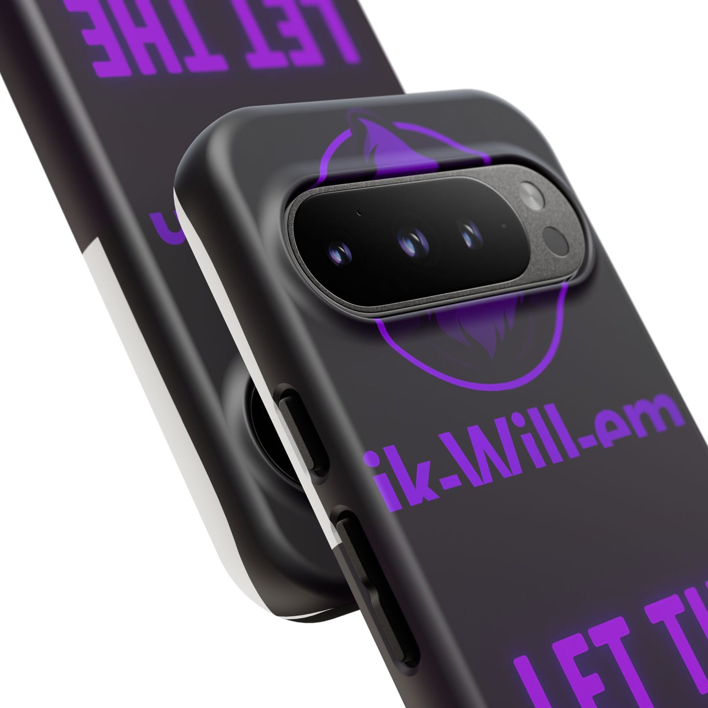 Phone Case — "Let the Gnome Handle It" Purple Neon Gnome Protective Case