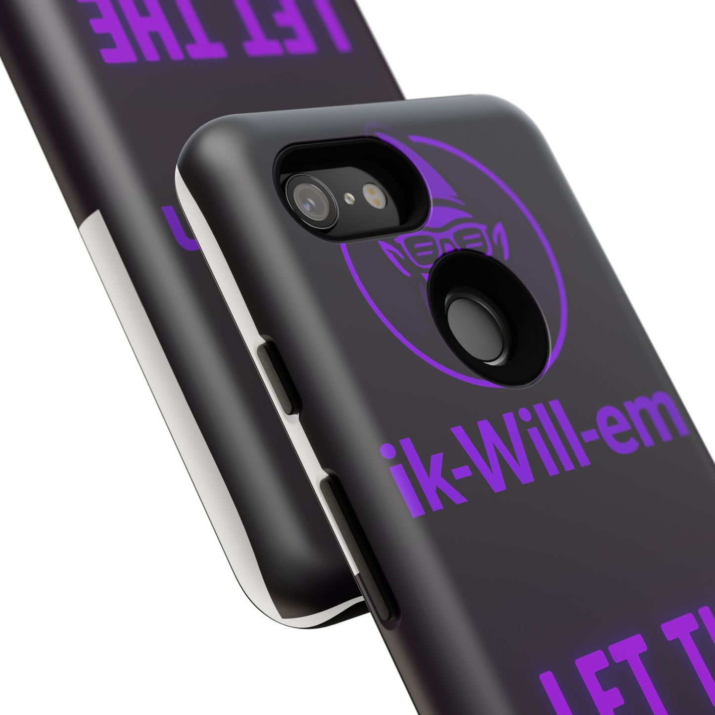 Phone Case — "Let the Gnome Handle It" Purple Neon Gnome Protective Case